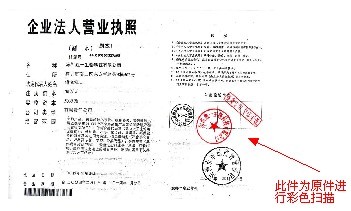 石基网站建设 营业执照范本